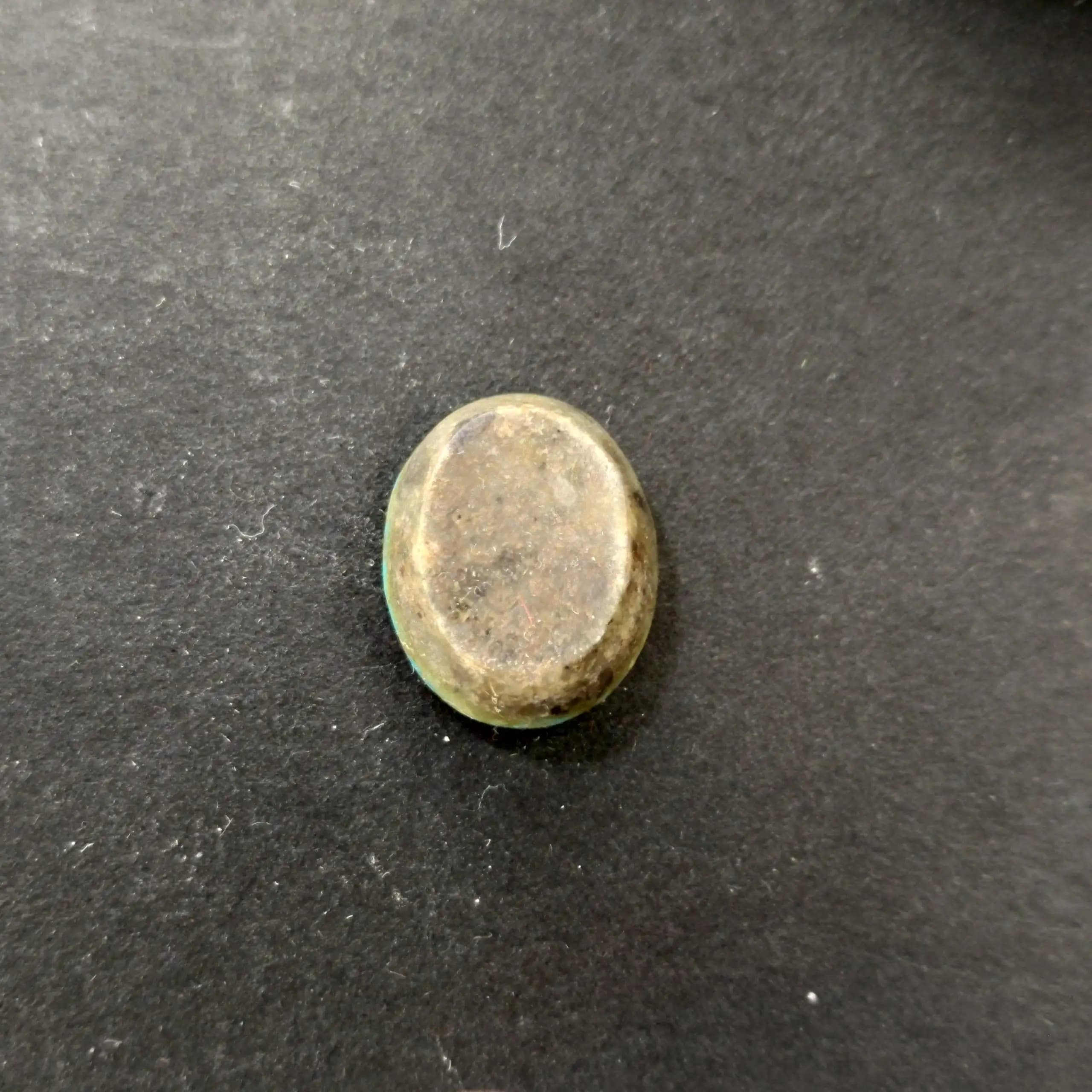 نگین فیروزه نیشابور آبی کد 1023 — تصویر ۲