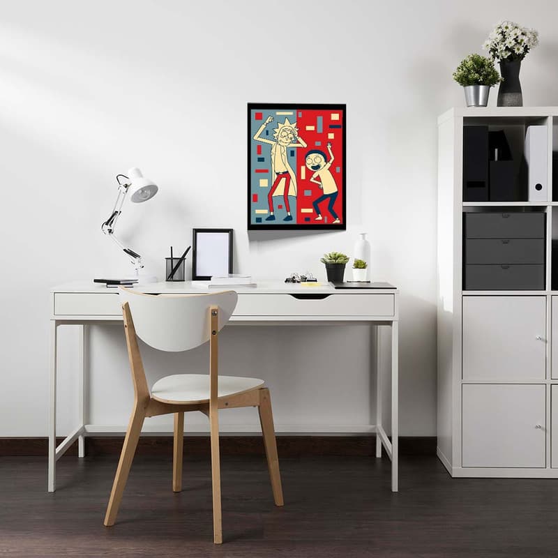 تابلو مدل Rick Morty کد F-1069 — تصویر ۲