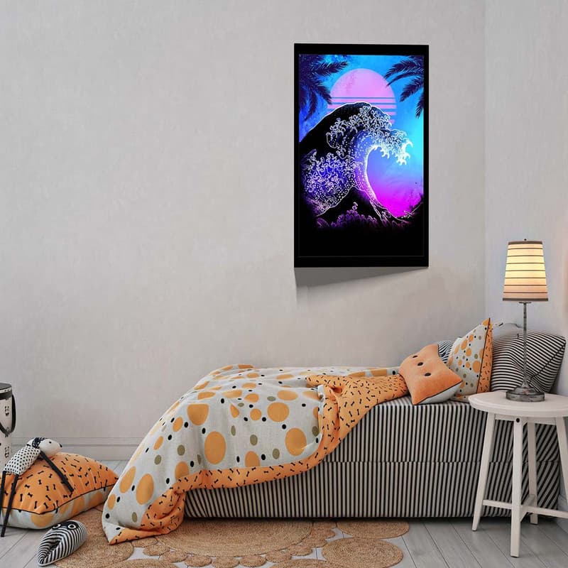 تابلو مدل GREAT WAVE کد F-7010 — تصویر ۸