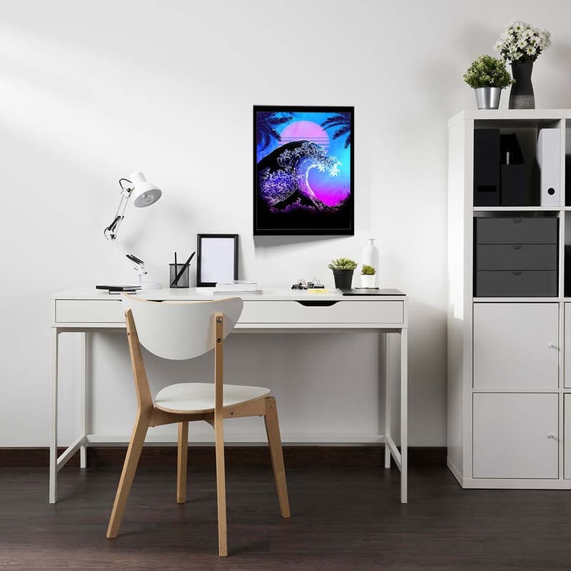 تابلو مدل GREAT WAVE کد F-7010 — تصویر ۲