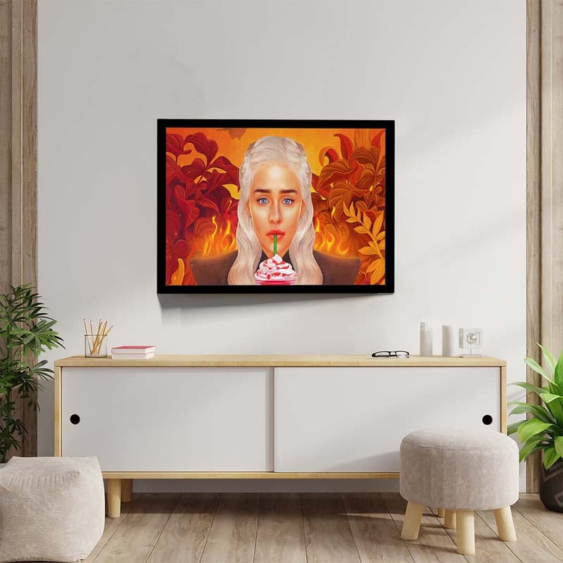 تابلو مدل daenerys کد F-11043 — تصویر ۴
