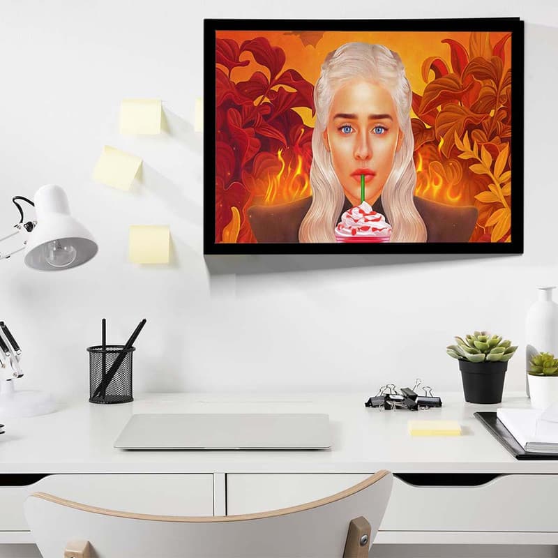 تابلو مدل daenerys کد F-11043 — تصویر ۶