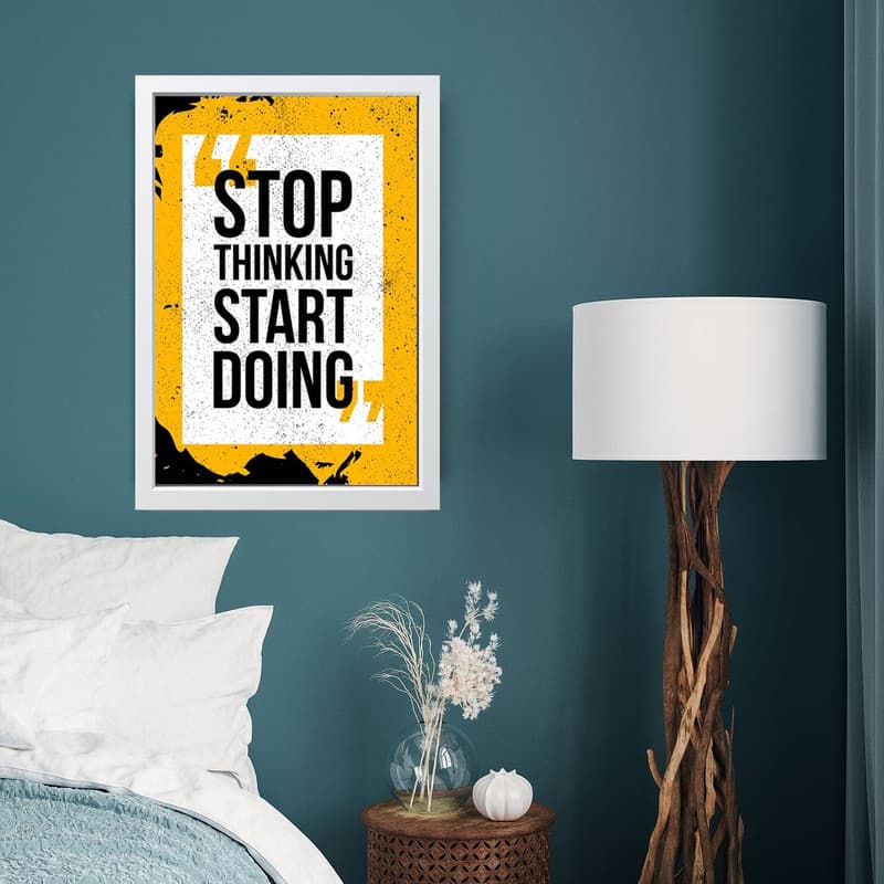 تابلو مدل دکوراتیو انگیزشی start doing کد G7-20 — تصویر ۴
