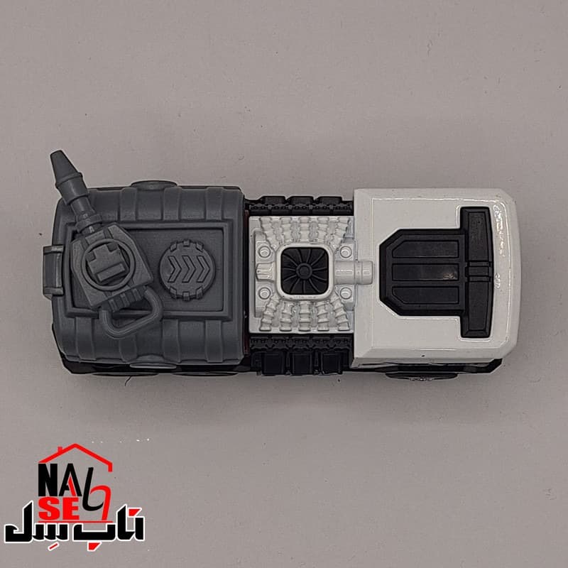 ماشین بازی ناب سل مدل فلزی عقب کش آتش نشانی آبپاش کد 02 — تصویر ۵