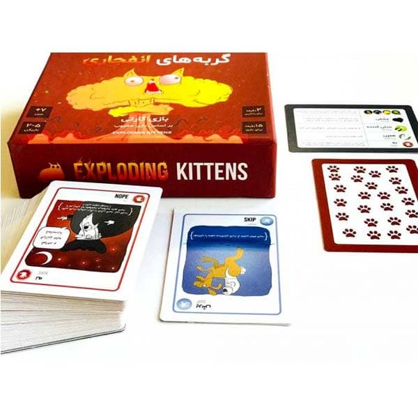 بازی فکری گربه های انفجاری (EXPLODING KITTENS) — تصویر ۳