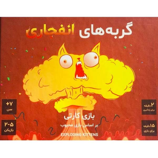 بازی فکری گربه های انفجاری (EXPLODING KITTENS) — تصویر ۶