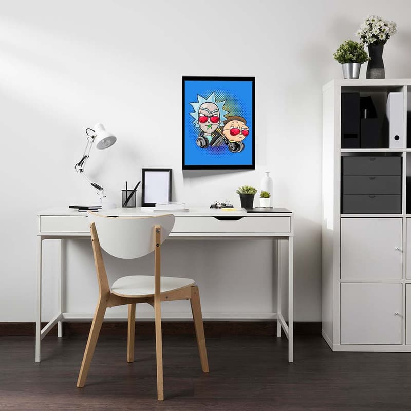 تابلو مدل Rick Morty کد F-1062 — تصویر ۲