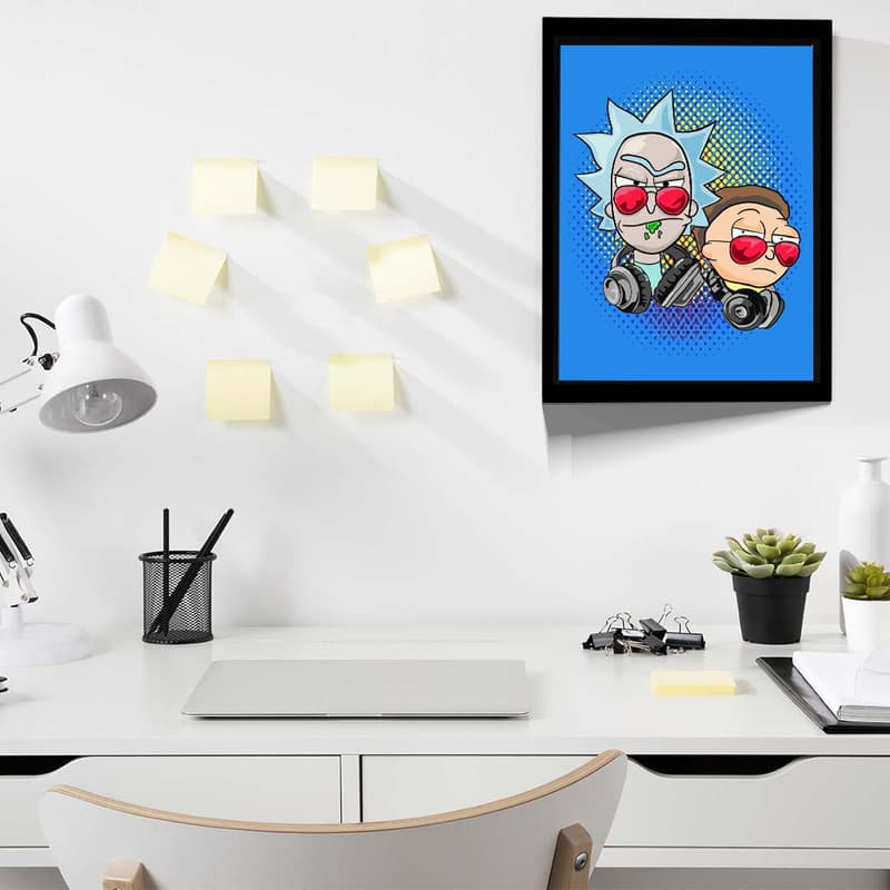 تابلو مدل Rick Morty کد F-1062 — تصویر ۶