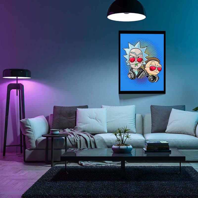 تابلو مدل Rick Morty کد F-1062 — تصویر ۷
