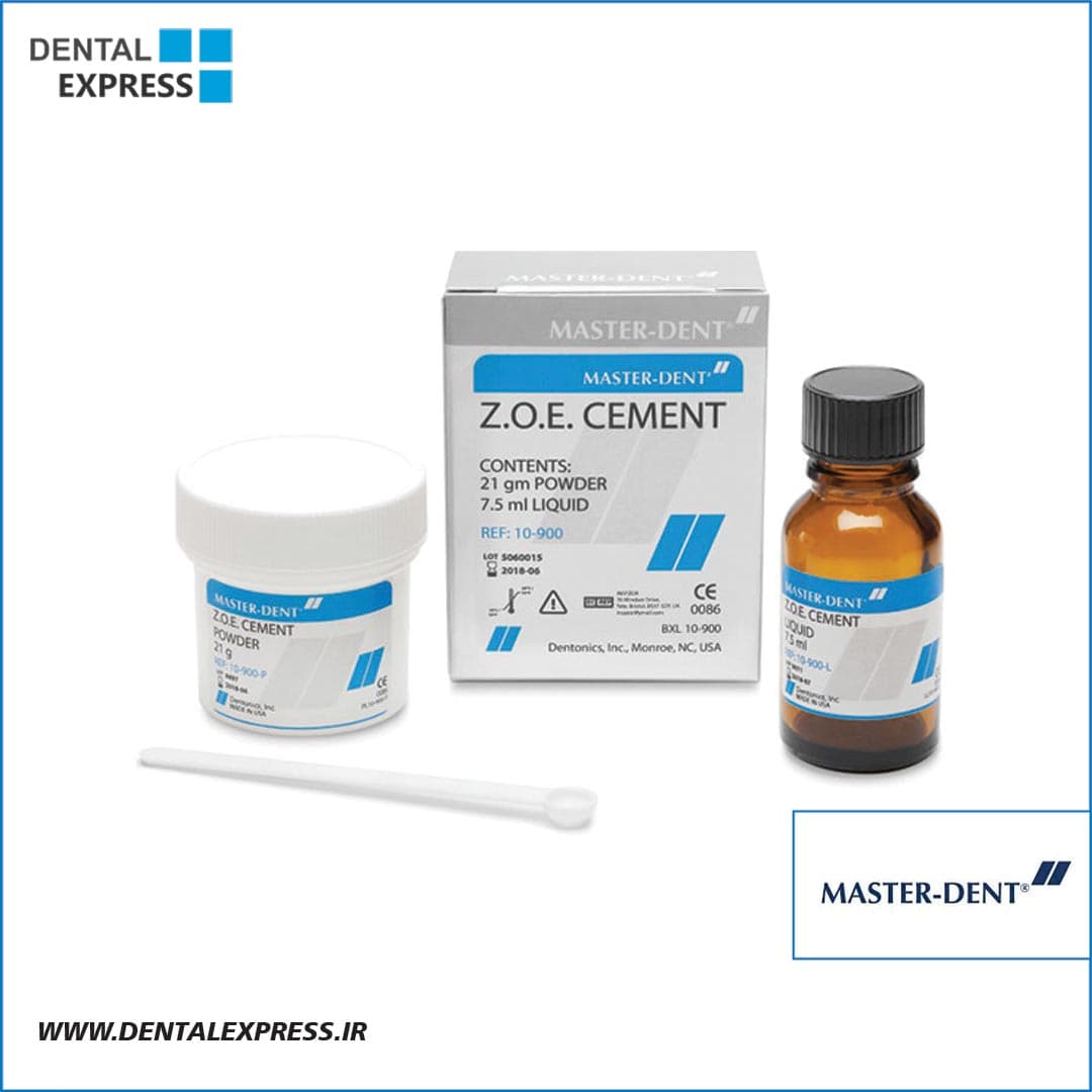 سمان موقت زینک اکساید اژنول Masterdent -Z.O.E Cement