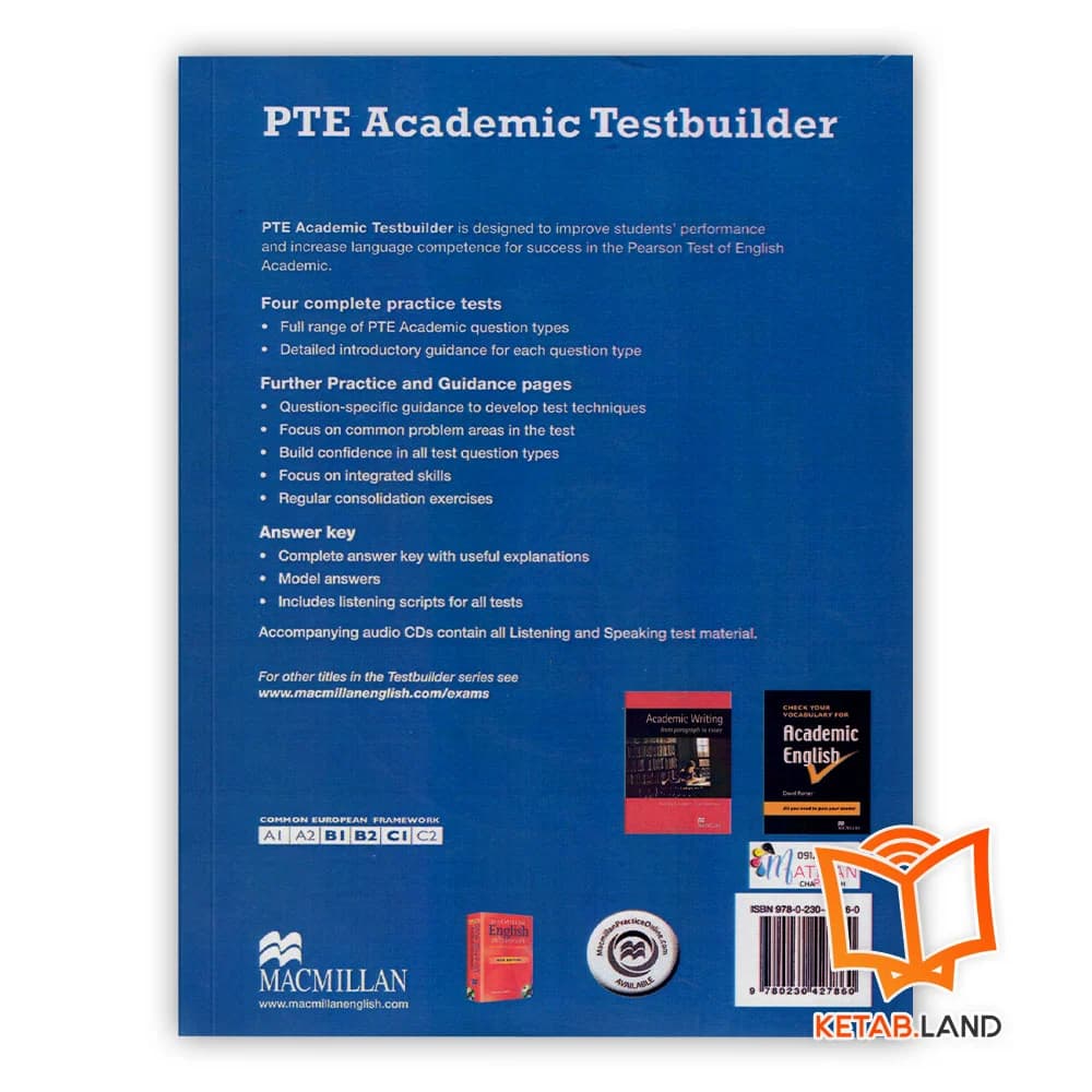 کتاب PTE Academic Testbuilder — تصویر ۲