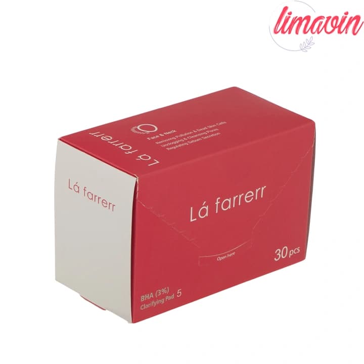 پد لایه بردار و پاکسازی کننده پوست لافارر %3 BHA بسته 30 عددی