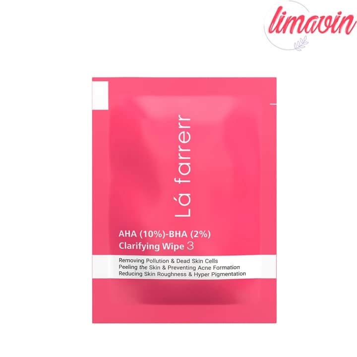 پد پاکسازی و لایه بردار پوست لافارر AHA10% – BHA2% بسته 30 عددی
