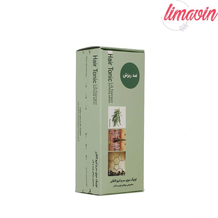تونیک ضد ریزش مو و ابرو لافارر مدل Oily Hair حجم 60 میلی لیتر — تصویر ۴