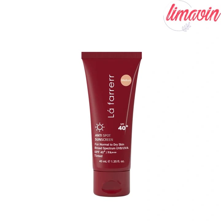 کرم ضد آفتاب و ضد لک رنگی لافارر مدل SPF40 مناسب پوست نرمال و خشک حجم 40 میلی لیتر — تصویر ۲