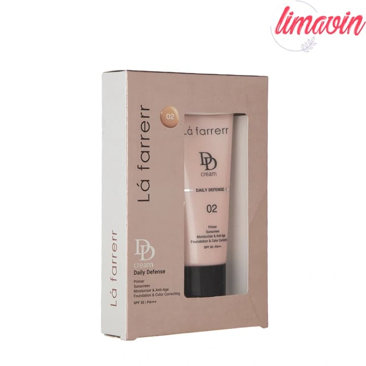 دی دی کرم رنگی لافارر SPF 30 02 انواع پوست حجم 33 میلی لیتر — تصویر ۳