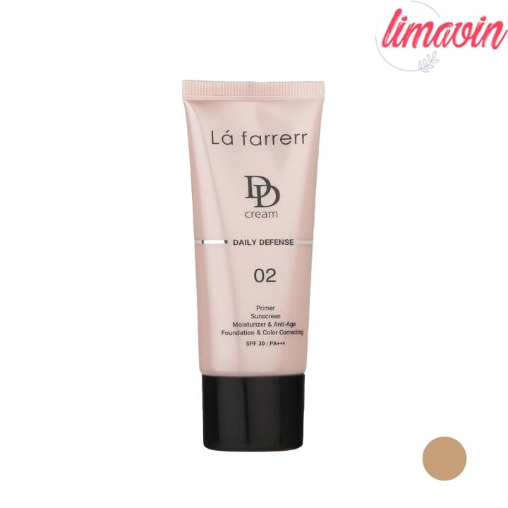 دی دی کرم رنگی لافارر SPF 30 02 انواع پوست حجم 33 میلی لیتر