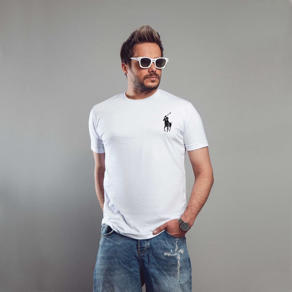 تیشرت مردانه POLO رنگ سفید