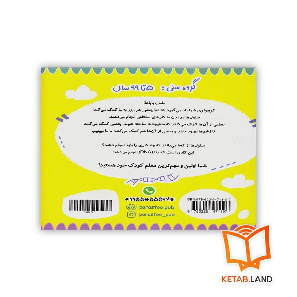 کتاب DNA برای کوچولوها پرستو — تصویر ۲