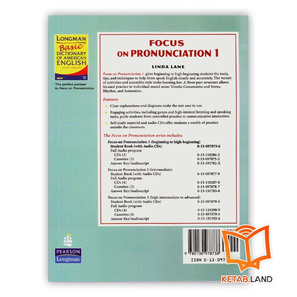 کتاب Focus on Pronunciation 1 — تصویر ۲