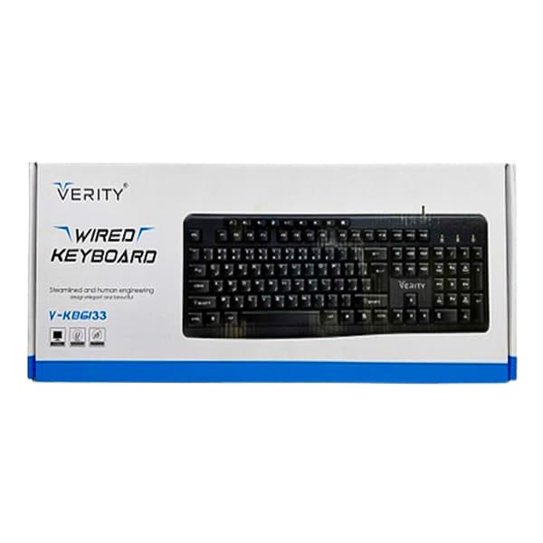 کیبورد باسیم وریتی مدل V-KB6133 — تصویر ۲
