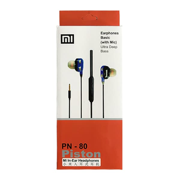 هدفون میکروفون MI مدل PN 80 کپی — تصویر ۲