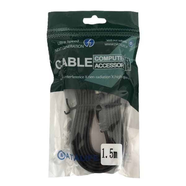 کابل HDMI فلت دیتالایف طول 1.5 متر — تصویر ۲