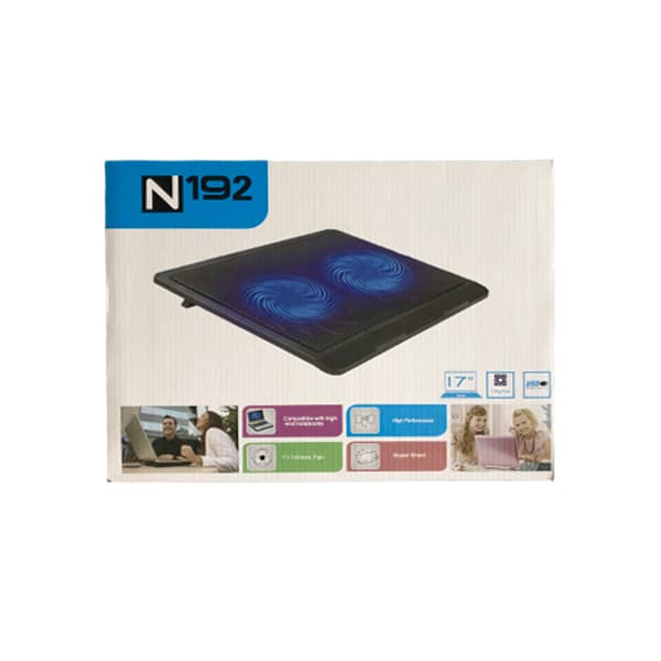 پایه خنک کننده لپ تاپ 2 فن N192 — تصویر ۲