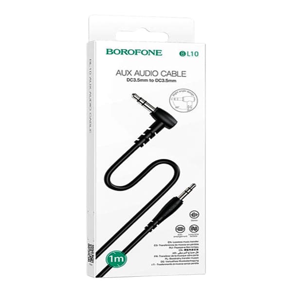 کابل چپقی AUX بروفون مدل BL10 طول 1 متر — تصویر ۲