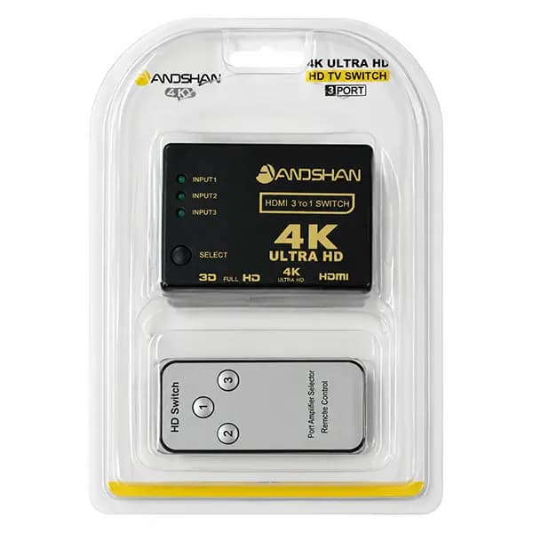 سوئیچ 3 پورت HDMI 4k/2k — تصویر ۲