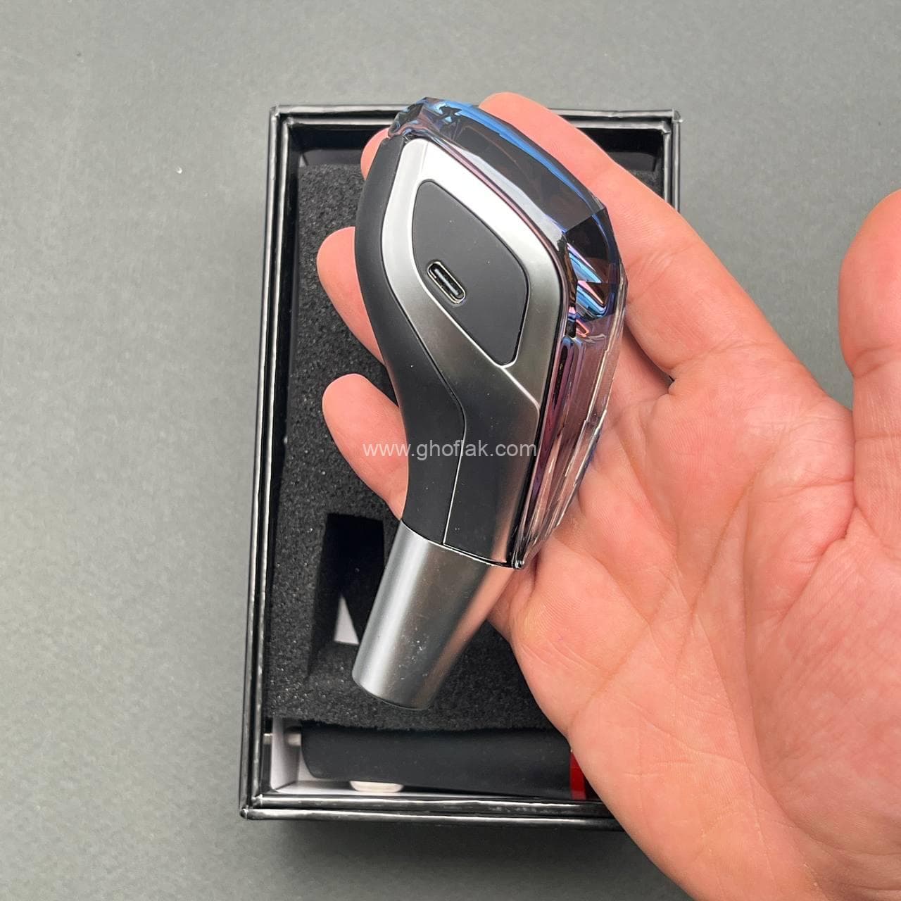 سردنده کریستالی چراغ‌ دار خودرو مدل دنده شمار — تصویر ۸
