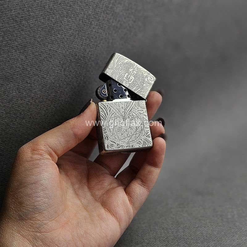 فندک چیف طرح زیپو مدل فرشته نگهبان — تصویر ۵