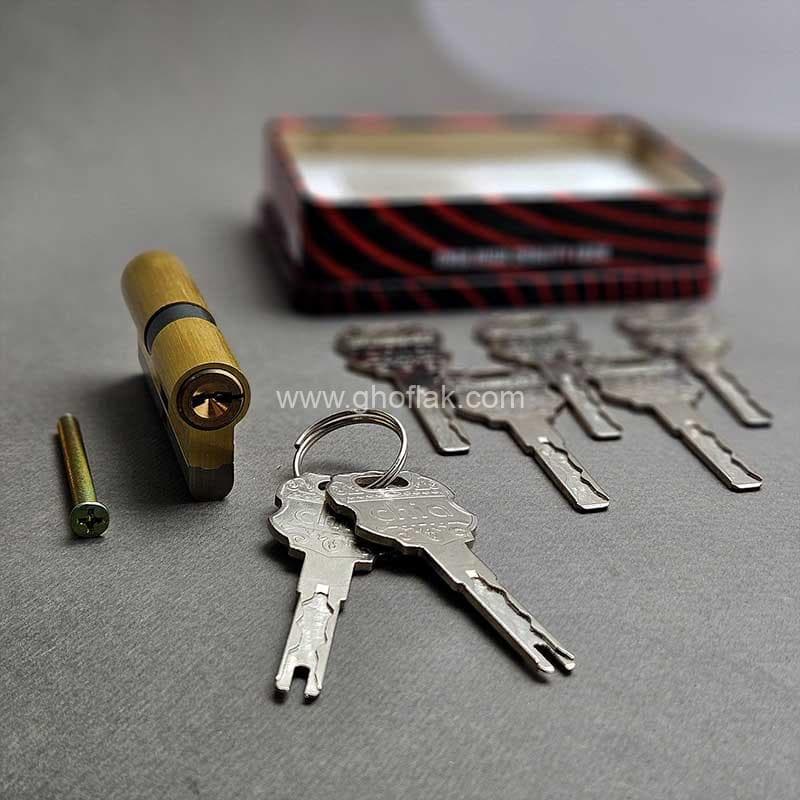 سیلندر درب چوبی و ضد سرقت آپارتمان چیا — تصویر ۳