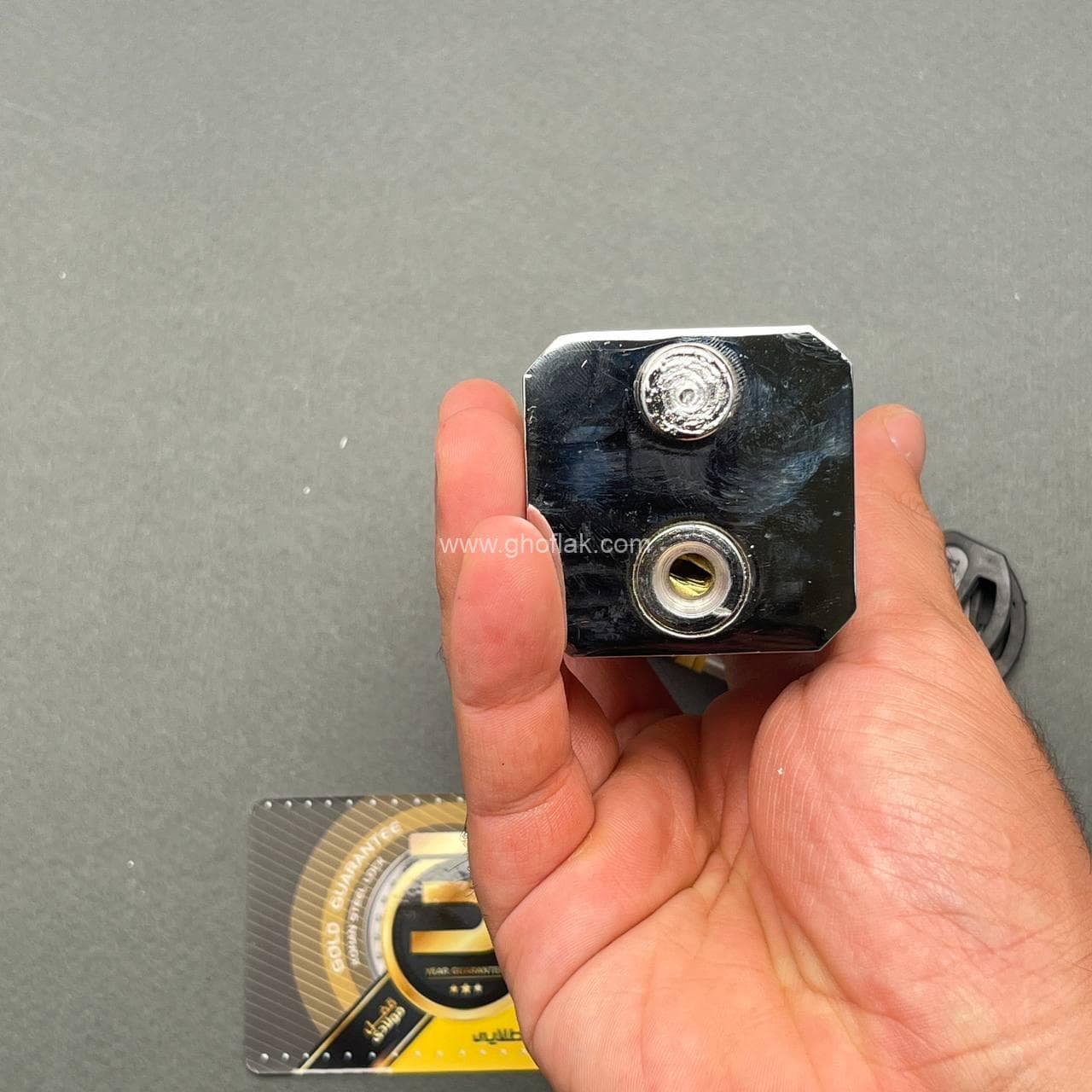 قفل کتابی ریچ دور سایز 40 کلید سولکسی — تصویر ۳
