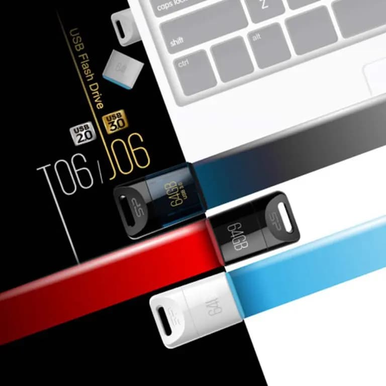 فلش مموری سیلیکون پاور مدل Touch T06 ظرفیت 32 گیگابایت USB 2.0 — تصویر ۳
