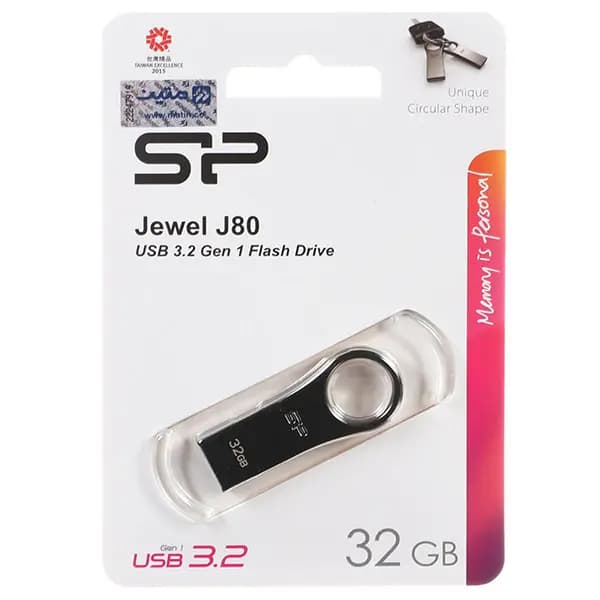 فلش مموری سیلیکون پاور مدل Jewel J80 ظرفیت 32 گیگابایت USB 3.2 — تصویر ۴