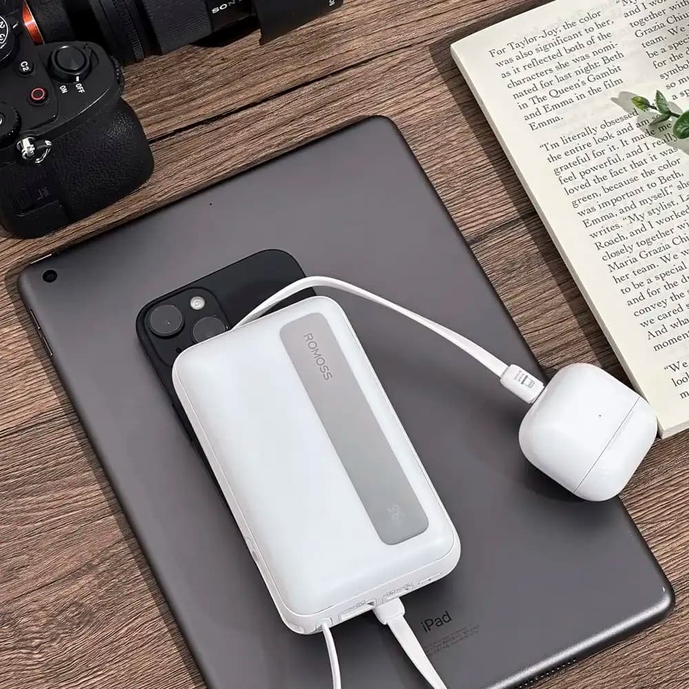 پاوربانک روموس مدل 152-10 PPR ظرفیت 10000 میلی آمپر ساعت — تصویر ۷