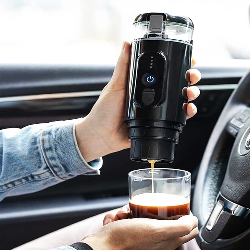 مینی اسپرسو ساز شارژی شیائومی مدل Mini Electric Espresso Maker CF-1801BGC — تصویر ۲
