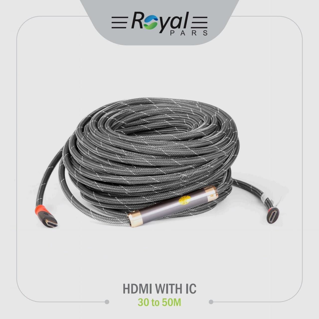 کابل ROYAL HDMI 30M IC