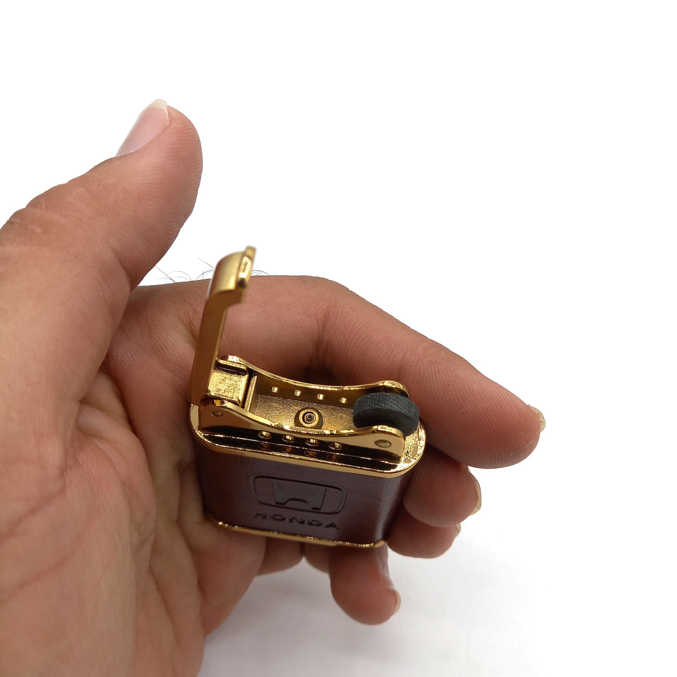 فندک گازی چرم طرح هوندا کد S120093 — تصویر ۴
