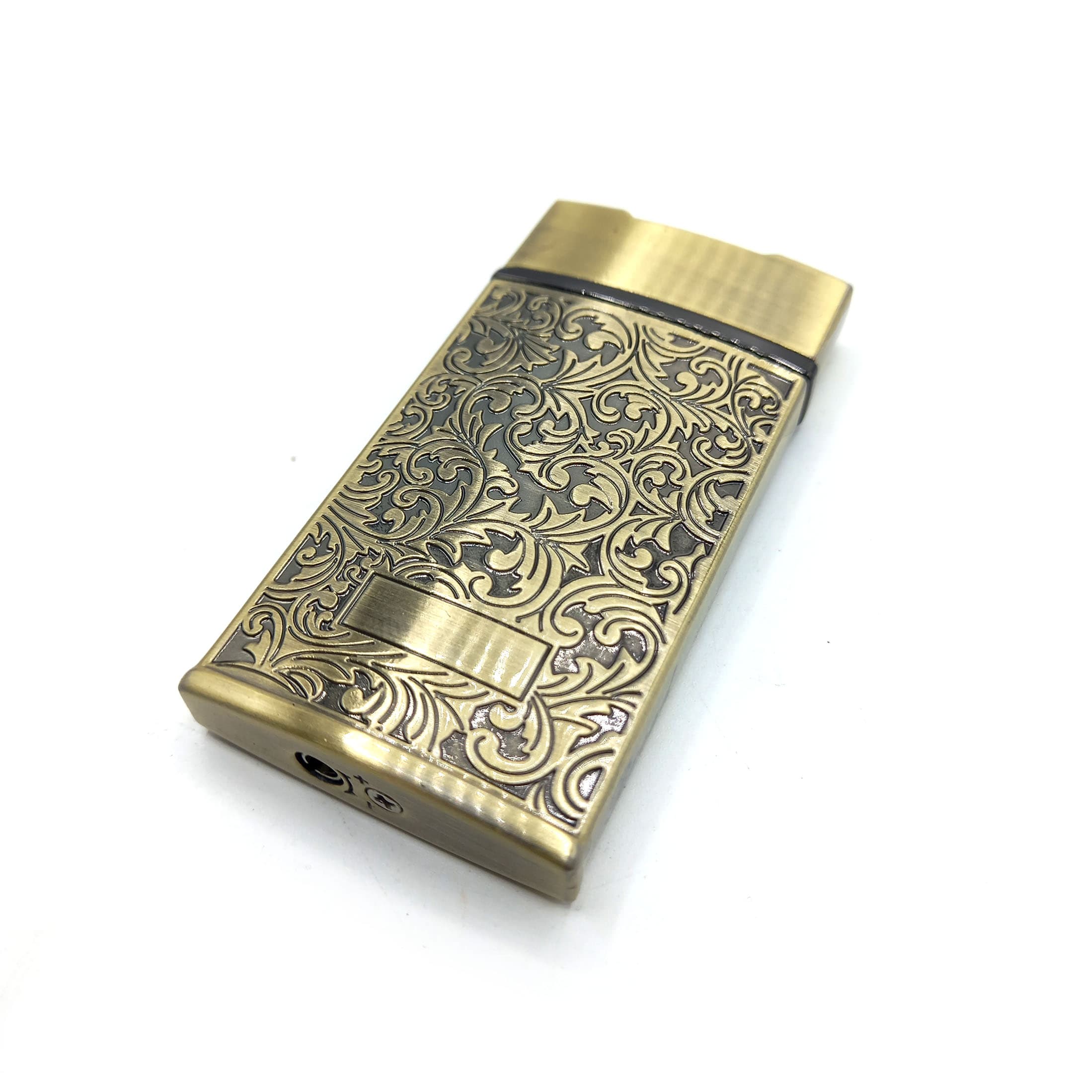 فندک گازی اتمی طرح اسلیمی زیتونی رنگ کد S120074