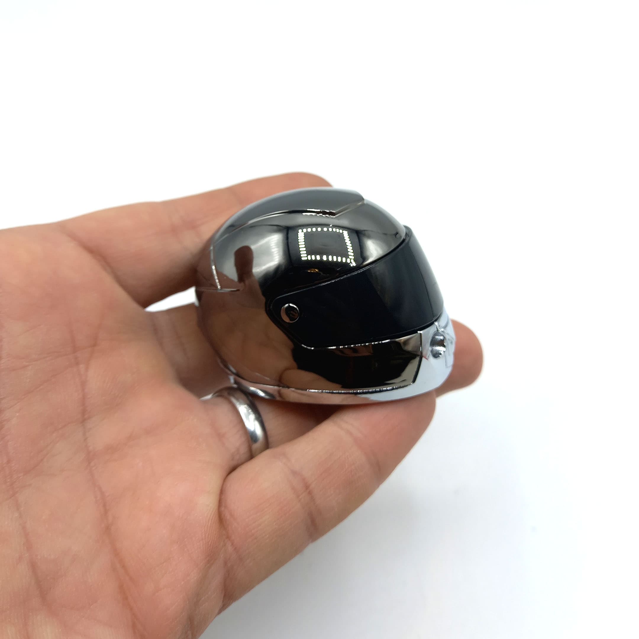 فندک فانتزی مدل کلاه کاسکت نوک مدادی کد A110058 — تصویر ۲