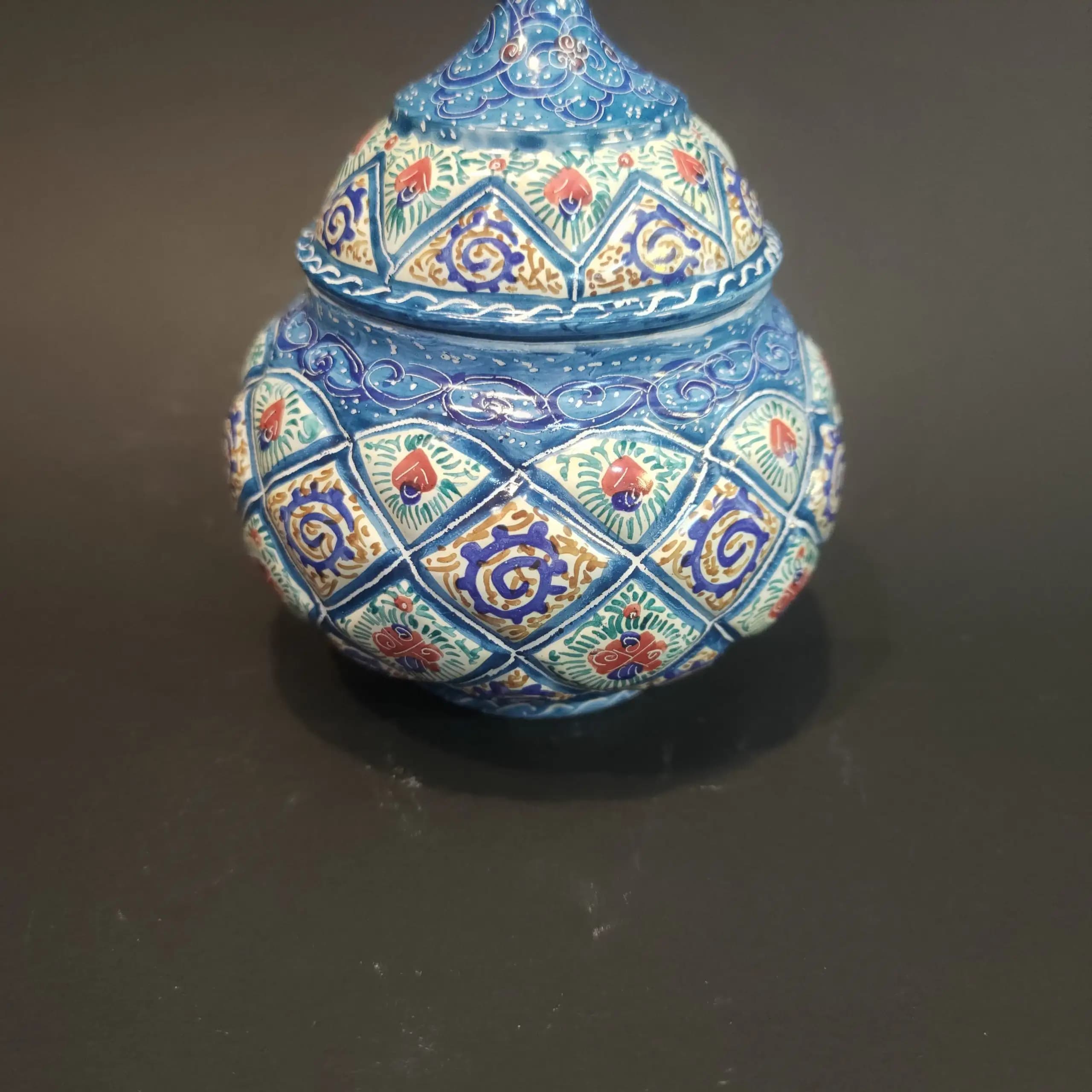 قندان مینا کاری سایز 16 — تصویر ۴