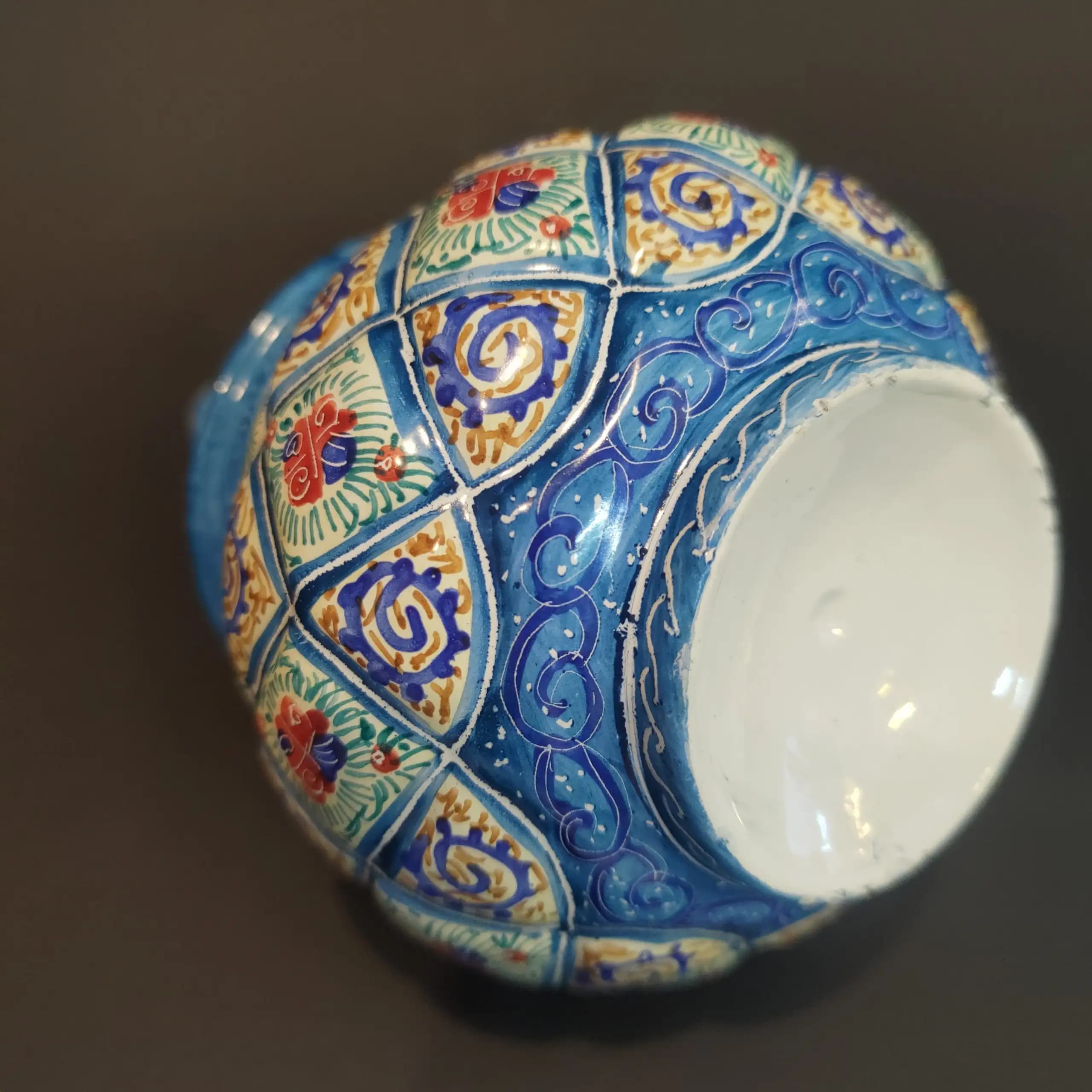 قندان مینا کاری سایز 16 — تصویر ۳