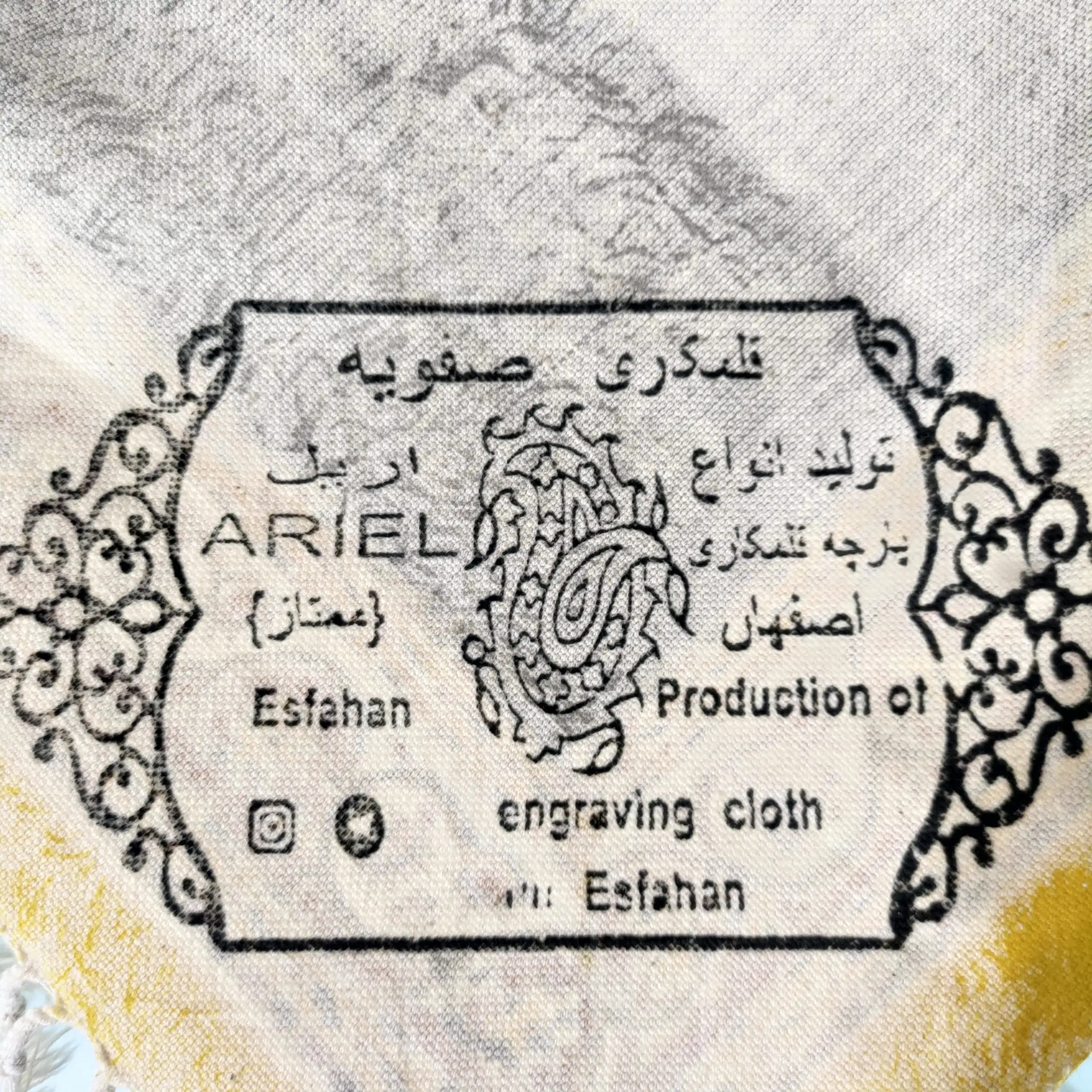 پارچه قلمکاری 1 در 1 صادراتی — تصویر ۵