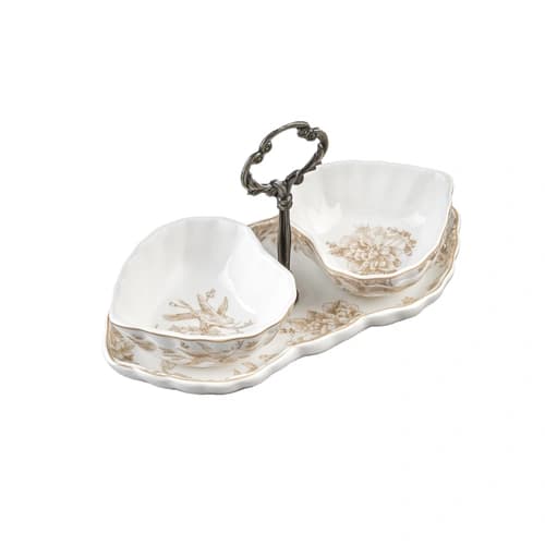 اردوخوری گلدکیش مدل سارینا قلب GK701127-6 مجموعه 3 عددی