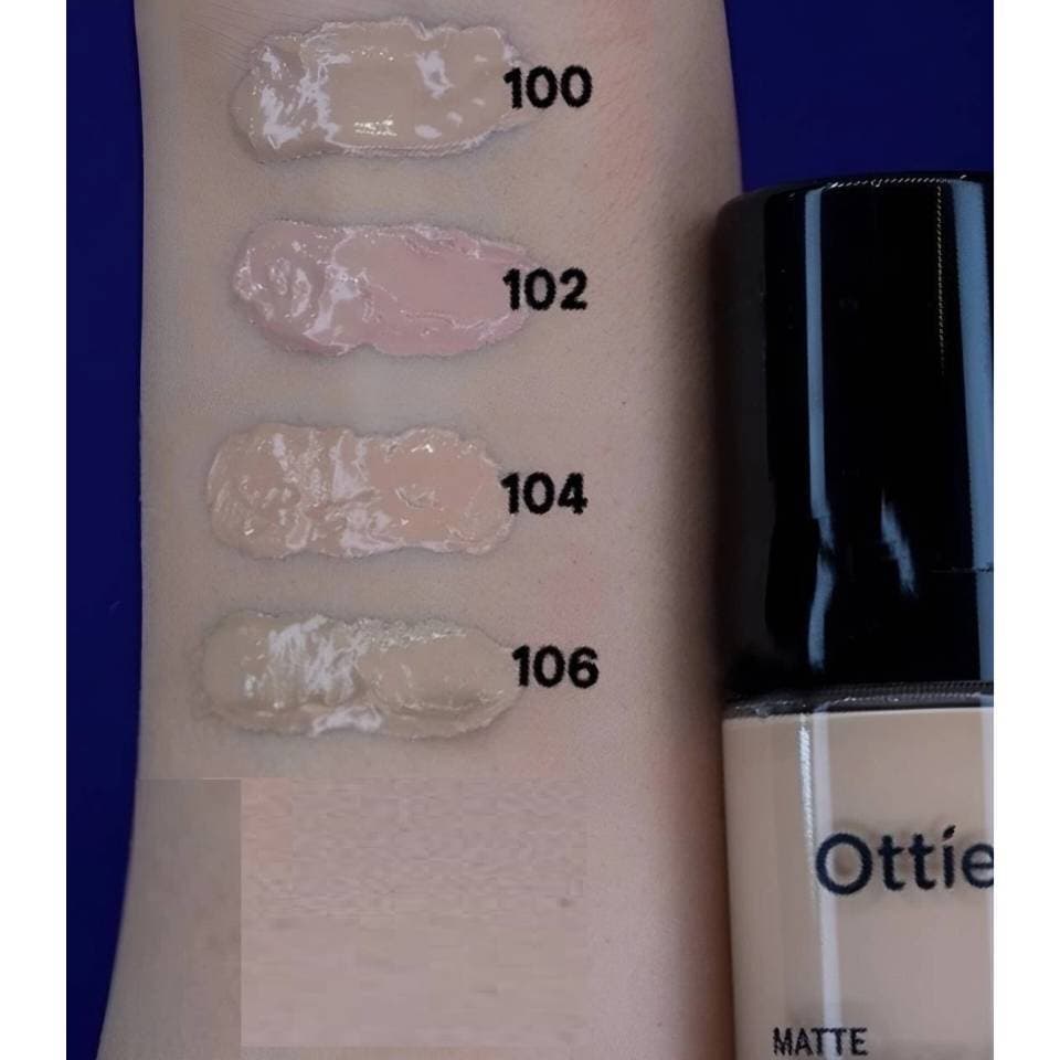 کرم پودر مات اوتیOttie مدل Matte Foundation همه شماره ها — تصویر ۲