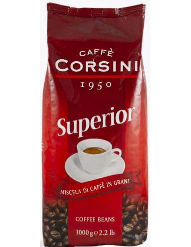 دانه قهوه کورسینی سوپریور 1کیلویی Corsini Superior Coffee Beans