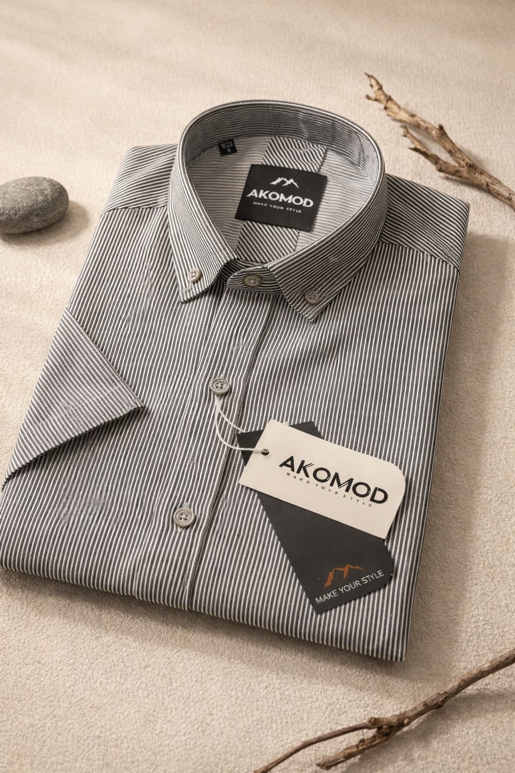 پیراهن 270506 AKOMOD طوسی
