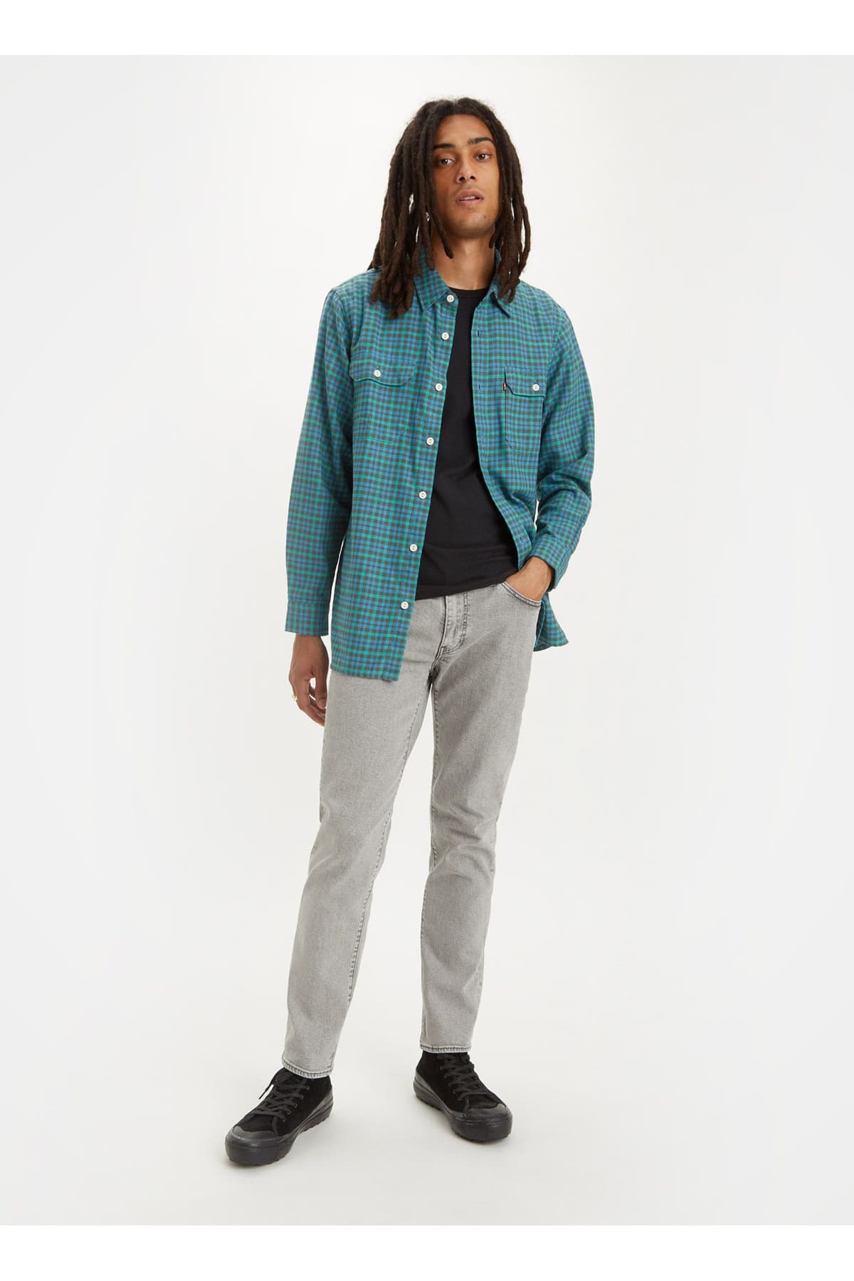 شلوار جین لیوایز مردانه جین رنگارنگ جین راسته Slim Fit/اسلیم فیت فاق نرمال Slim/اسلیم فیت Daily/روزانه | Levi’s 5003052605 — تصویر ۸